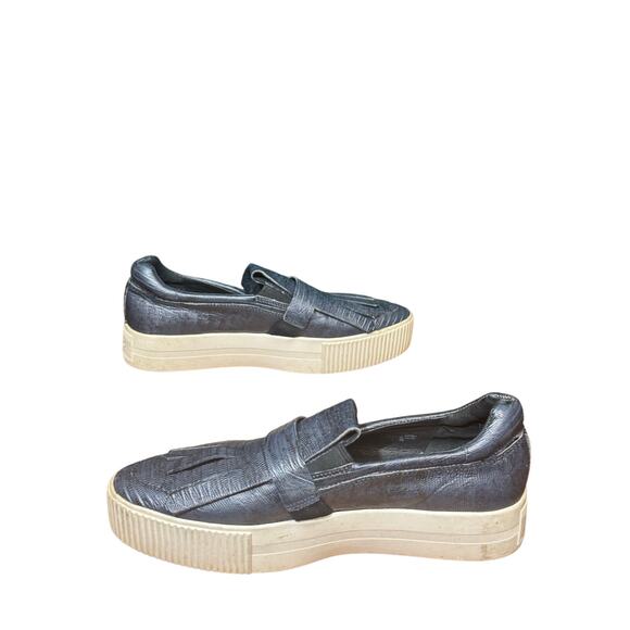 ASH King Leather Metallic Platform Slip On size 39 euro - Picture 4 of 8